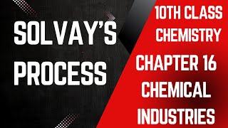 solvays process 10th class chemistry chapter 16 jhwconcepts711 [upl. by Arebma669]