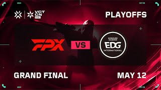 FPX vs EDG  Grand Final  VCT CN Stage 1 [upl. by Luthanen]