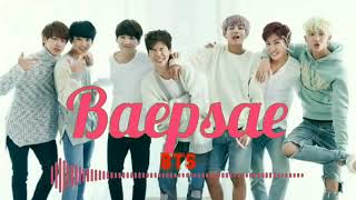 BTS  Baepsae  Chipmunk Version [upl. by Nadnal]