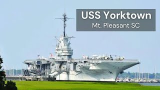 USS Yorktown CV10 at Patriots Point See what is inside this decommissioned aircraft carrier [upl. by Annaohj]