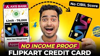 Flipkart Axis Bank Credit Card  Flipkart Axis Bank Credit Card Kaise Banaye  Axis Bank Credit Card [upl. by Airotkiv553]