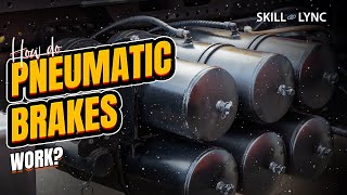 How do pneumatic brakes work  SkillLync [upl. by Nedloh]