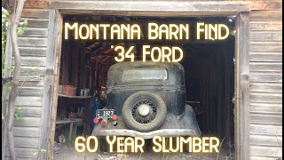 1934 Ford Montana Barn Find [upl. by Glendon535]