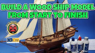 HOW TO BUILD A WOOD SHIP FROM START TO FINISH [upl. by Alodi]