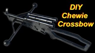 DIY Chewbacca Bowcaster Star Wars Wookie Crossbow [upl. by Atsirhcal]