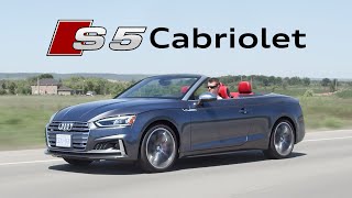 2018 Audi S5 Cabriolet Review  Topless Turbo Fun [upl. by Silverman517]