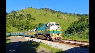 Viagem de volta no trem de passageiros P001 da VALE [upl. by Octavian]