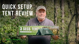 Discover The Amazing Three Second Tent Is It Worth It [upl. by Cottle]