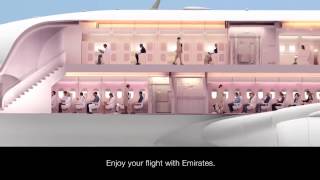 Emirates In Flight Safety Video [upl. by Ilyse]