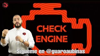 TE PRENDIÓ EL CHECK ENGINE  Me debo asustar si se enciende este ícono en el tablero que hacer [upl. by Va]