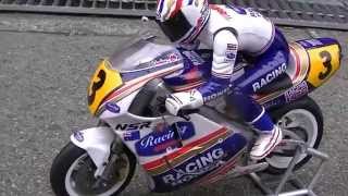 Kyosho Hang on Racer NSR500 Shakedown [upl. by Herrick]