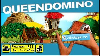 Vidéorègle Jeu de Société quot QUEENDOMINO quot par Yahndrev 611 [upl. by Arriet]