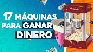 🤑 TOP 17 Máquinas que GENERAN DINERO FÁCIL 💸 [upl. by Aierbma]