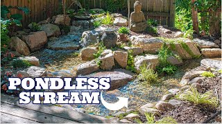 PONDLESS WATER STREAM amp FALLS [upl. by Pelag]