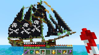 I Built An Actual Working Ship in Minecraft [upl. by Wyatt]