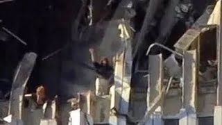 Good quality video of edna cintron waving on the north tower of wtc [upl. by Osrit]