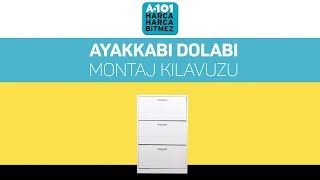 Ayakkabı Dolabı Montaj Kılavuzu  A101 [upl. by Rashidi]