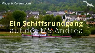 Schiffsrundgang MS Andrea Wir freuen uns auf Sie [upl. by Ailongam718]