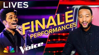 The Best Performances from the Top 5 Finalists  The Voice  NBC [upl. by Alexine]