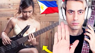 This Filipino Bassist Must Be STOPPED Bass Battle [upl. by Nishi]