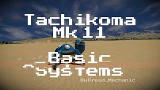 Space Engineers  Ghost in the Shell  Tachikoma Mk 11 Basic Systems Demo [upl. by Enitsuj]