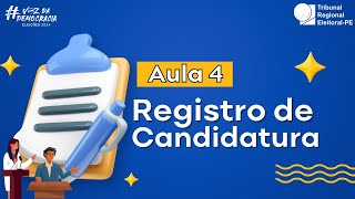 Aula 04  Registro de Candidatura [upl. by Nomihs]