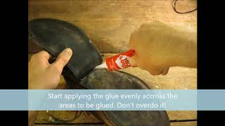 Shoe repair fix with Shoe Goo Glue [upl. by Merwyn]