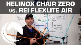 Helinox Chair Zero vs REI Flexlite Air Chair [upl. by Itisahc]