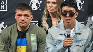 JAIME MUNGUIA VS SERGIY DEREVYANCHENKO • FULL POST FIGHT PRESS CONFERENCE [upl. by Sternberg]