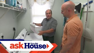 How to Vent a Clothes Dryer  Ask This Old House [upl. by Nirahs]