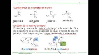 Nomenclatura de Alcanos [upl. by Cofsky]