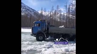 Автодороги Якутии Камаз Kamaz Spintires [upl. by Aitnahc491]