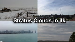 Stratus Clouds in 4k [upl. by Aurelius483]