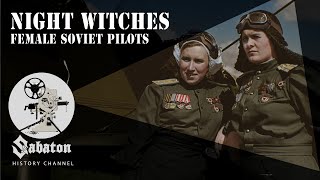 Night Witches – Female Soviet Pilots – Sabaton History 050 Official [upl. by Notaes]