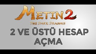 METİN 2 BİRDEN FAZLA HESAP  ÇAR  AÇMA  GAMEFORGE [upl. by Eirameinna]