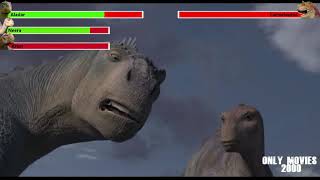 Dinosaur 2000 Final Battle with healthbars [upl. by Kapoor]