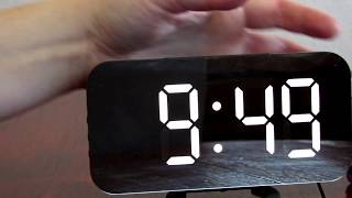 LightBiz Digital Alarm Clock [upl. by Naltiac]