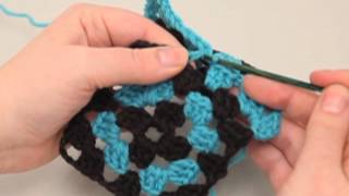 How to Join Granny Squares As You Go [upl. by Eiramannod]