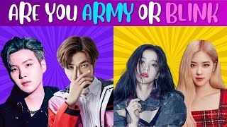 💙🤔🩷 BLACKPINK vs BTS Are You a BLINK or ARMY  KPOP Quiz Game 🎤🔥 [upl. by Phyllis]