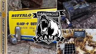 45 ACP for Bear Protection amp Wilderness Carry  Caliber Discussion Ep 7 [upl. by Dorman]