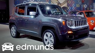 2017 Jeep Renegade Review  Features Rundown  Edmunds [upl. by Ativel]