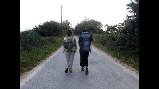 Pélerins chemins de Compostelle en HauteVienne [upl. by Anialam286]