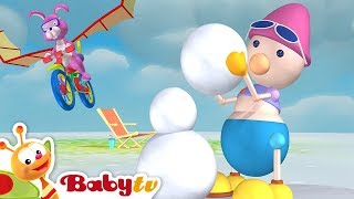 Playground of Toys 2  The Ball Game Hot Air Balloon amp More Kids Toys  BabyTV [upl. by Drabeck]