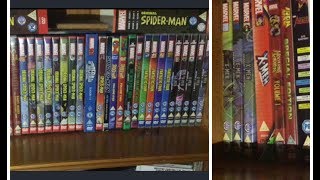 Marvel Animated DVD Collection Region 2 ClearVision DVDs [upl. by Louise]