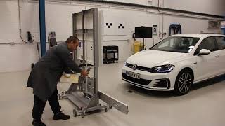 EN Type 1 radar ADAS calibration – VW Golf  Diagnostics [upl. by Lalage]