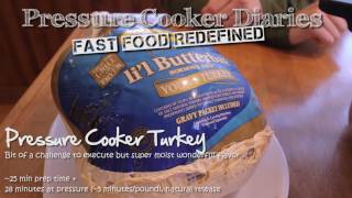 How to Cook a Turkey in a Pressure Cooker  1 Hour Pressure Cooker Turkey [upl. by Nitaf]