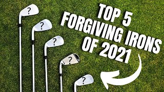 Top 5 Forgiving Irons For Mid to High Handicappers of 2021 [upl. by Kiersten]