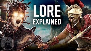 Assassins Creed Odyssey Lore And Greek Mythology Explained  The Leaderboard [upl. by Brena660]