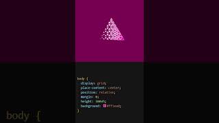 TRIANGLE GLOW EFFECT in CSS  CSS Glow Effects [upl. by Einaeg]