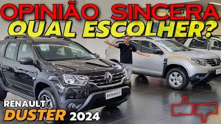 Renault DUSTER 2024 SUV bom bonito e BARATO Qual a melhor versão Preço consumo problemas dica [upl. by Aleina]